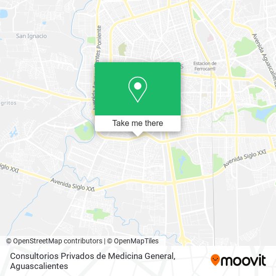 Mapa de Consultorios Privados de Medicina General