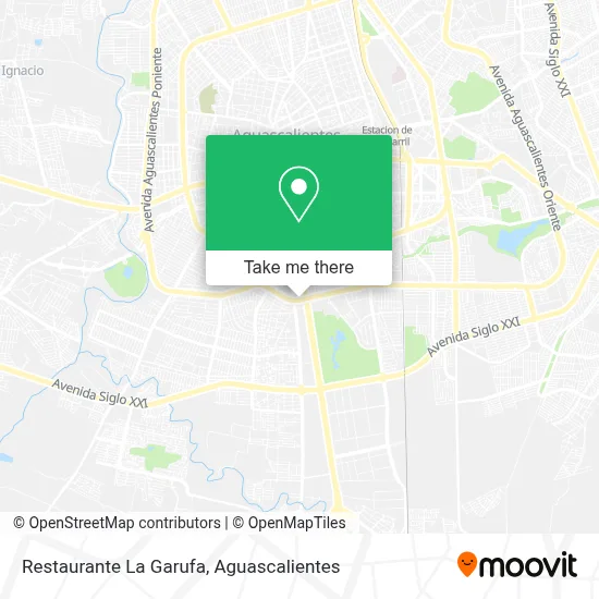 Restaurante La Garufa map