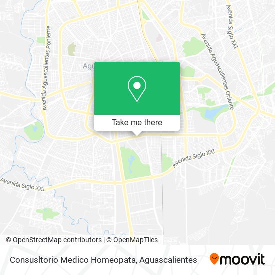 Consusltorio Medico Homeopata map