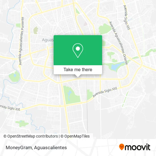 MoneyGram map