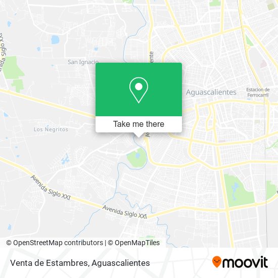 Venta de Estambres map