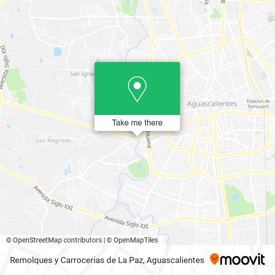 Remolques y Carrocerias de La Paz map