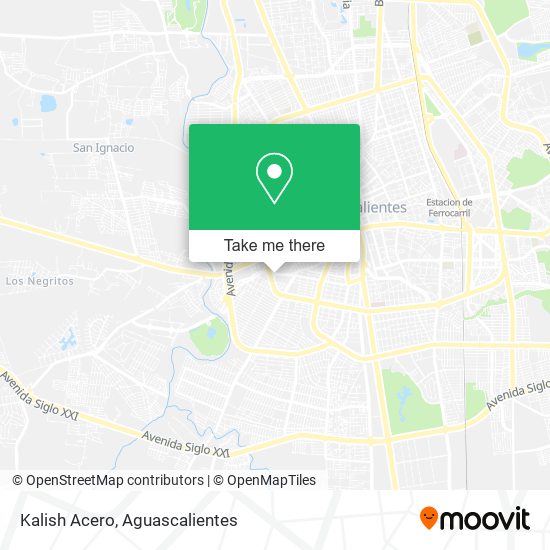 Mapa de Kalish Acero