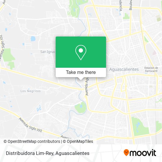 Mapa de Distribuidora Lim-Rey
