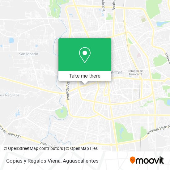 Copias y Regalos Viena map