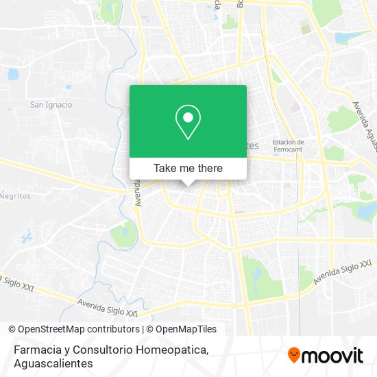 Farmacia y Consultorio Homeopatica map