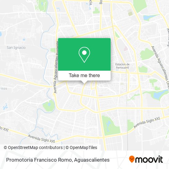Mapa de Promotoria Francisco Romo