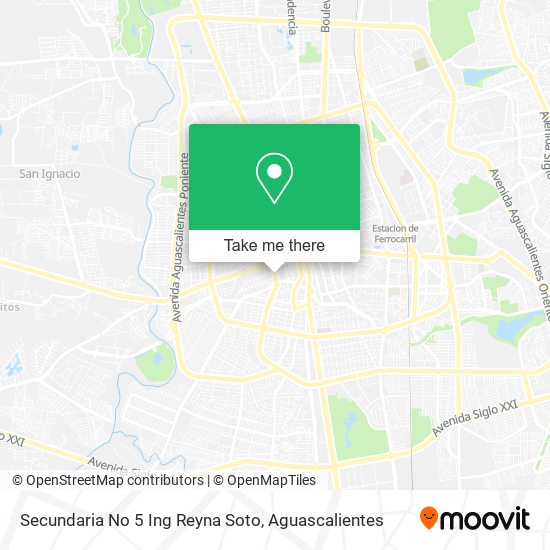 Mapa de Secundaria No 5 Ing Reyna Soto