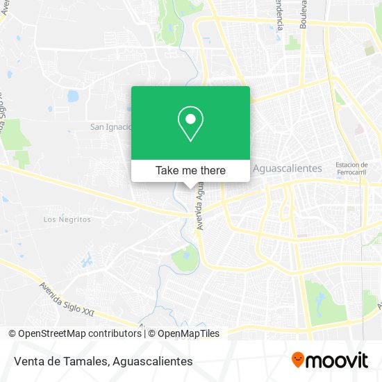 Venta de Tamales map