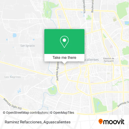 Ramirez Refacciones map