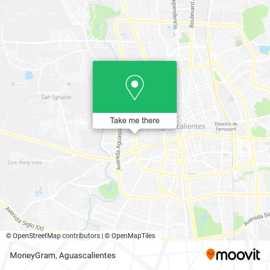 MoneyGram map