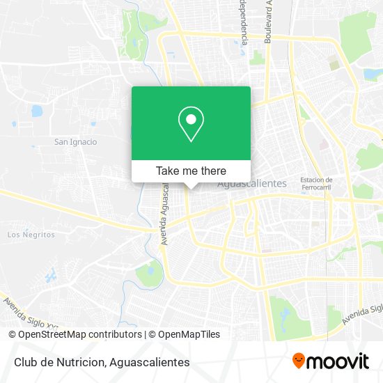 Mapa de Club de Nutricion