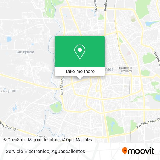 Mapa de Servicio Electronico