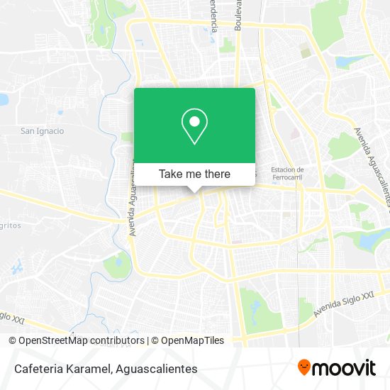 Cafeteria Karamel map