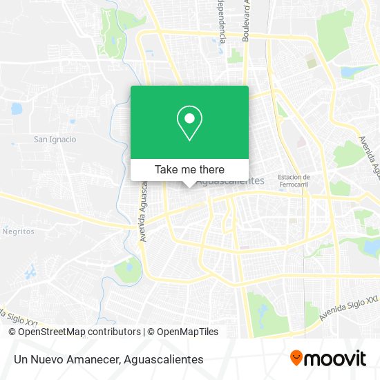 Un Nuevo Amanecer map