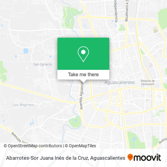 Mapa de Abarrotes-Sor Juana Inés de la Cruz