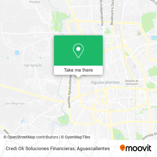 Credi Ok Soluciones Financieras map