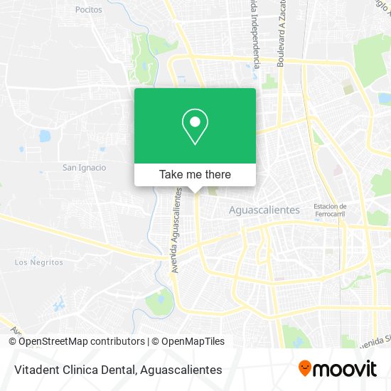 Mapa de Vitadent Clinica Dental