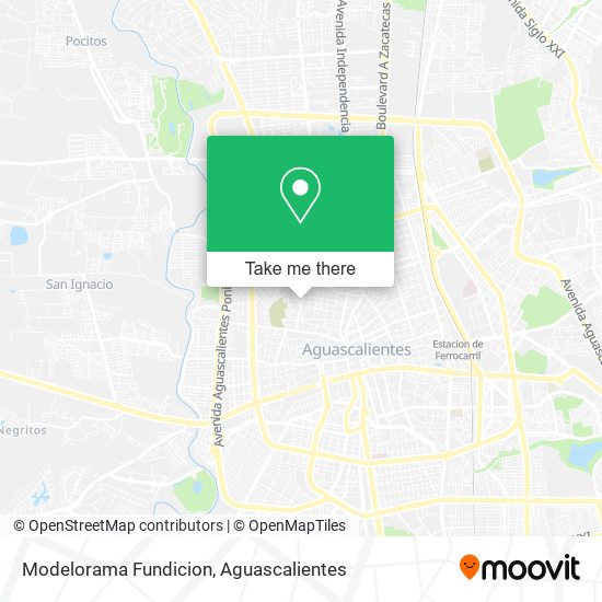 Modelorama Fundicion map