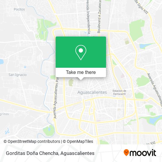 Gorditas Doña Chencha map