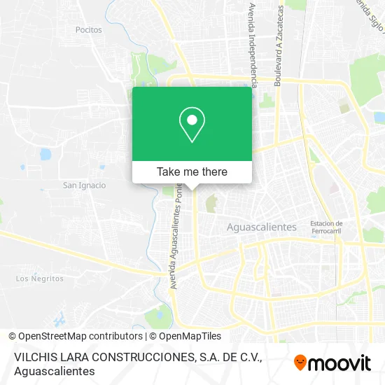 VILCHIS LARA CONSTRUCCIONES, S.A. DE C.V. map