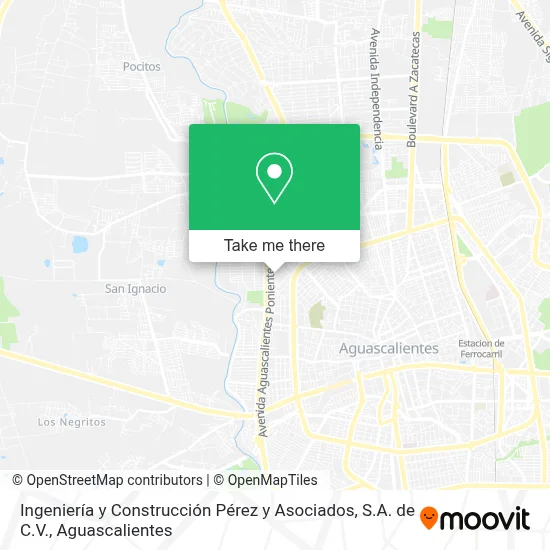 Ingeniería y Construcción Pérez y Asociados, S.A. de C.V. map