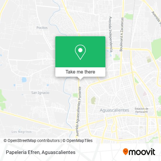 Papeleria Efren map