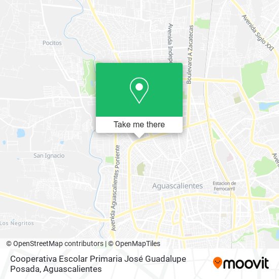 Cooperativa Escolar Primaria José Guadalupe Posada map