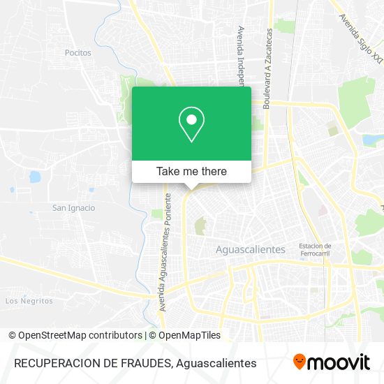 RECUPERACION DE FRAUDES map