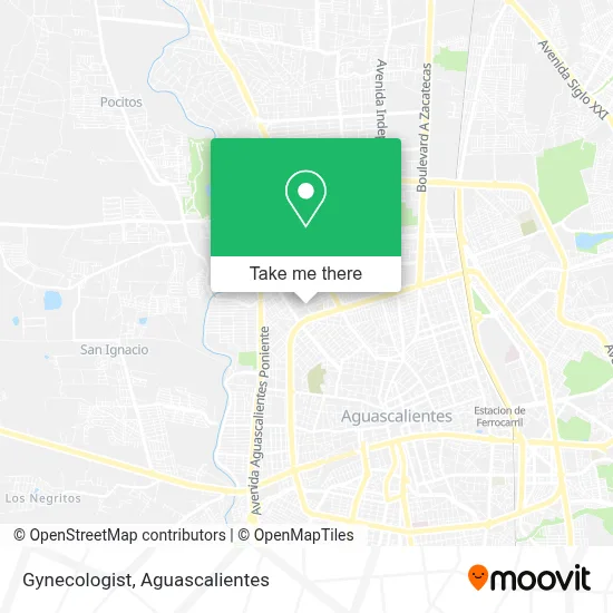 Ginecologa map