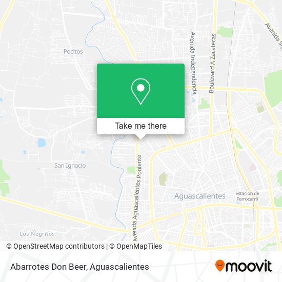 Abarrotes Don Beer map