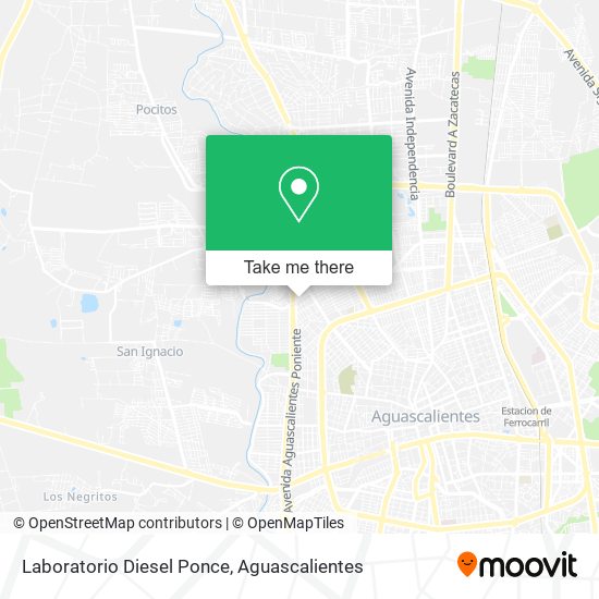 Mapa de Laboratorio Diesel Ponce