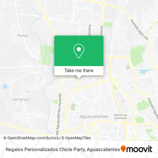 Regalos Personalizados Chicle Party map