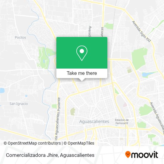 Comercializadora Jhire map