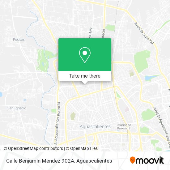 Mapa de Calle Benjamín Méndez 902A