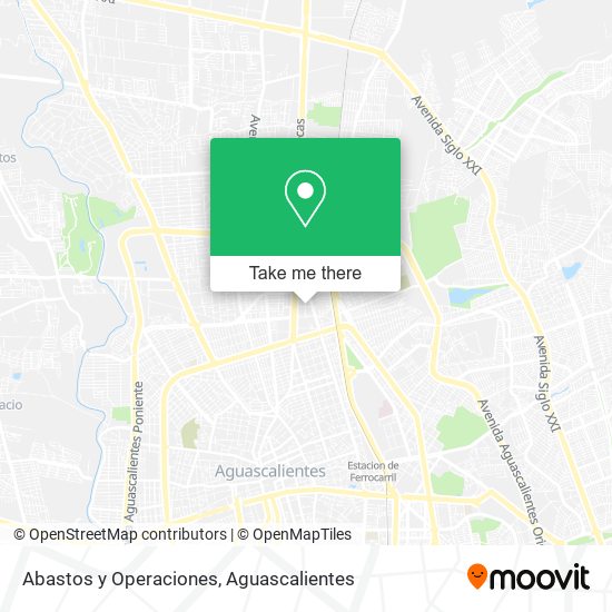 Abastos y Operaciones map