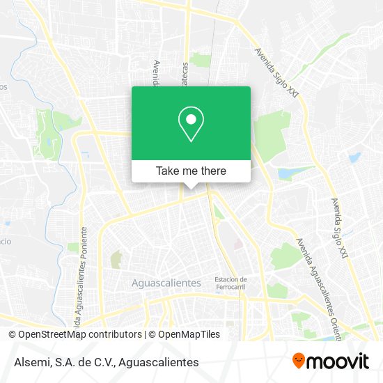 Mapa de Alsemi, S.A. de C.V.