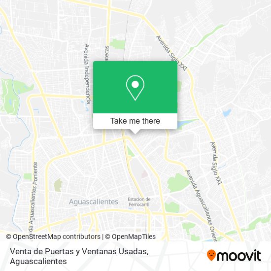 Mapa de Venta de Puertas y Ventanas Usadas