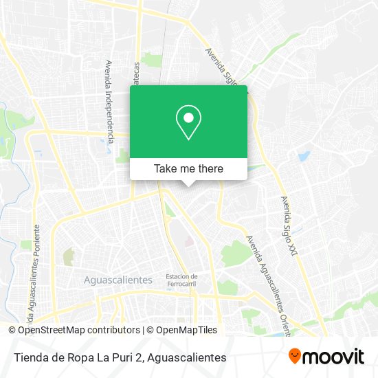 Mapa de Tienda de Ropa La Puri 2