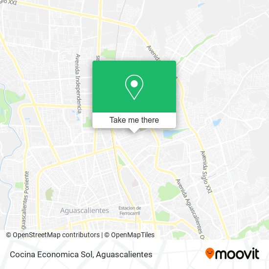 Cocina Economica Sol map