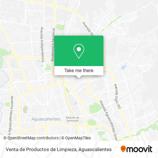 Venta de Productos de Limpieza map