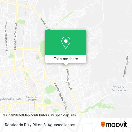 Rosticeria Riky Rikon 3 map