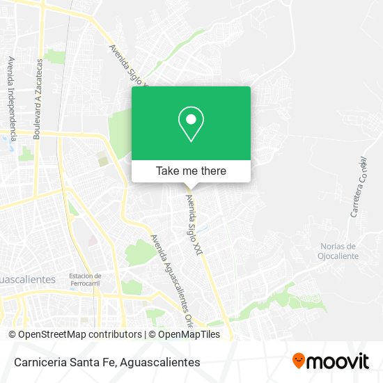 Mapa de Carniceria Santa Fe