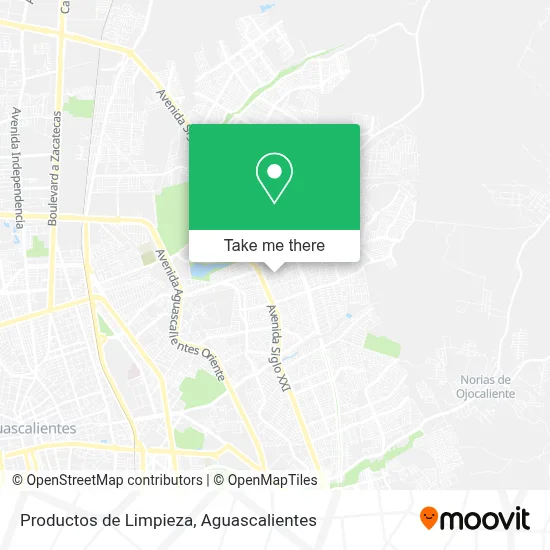 Productos de Limpieza map