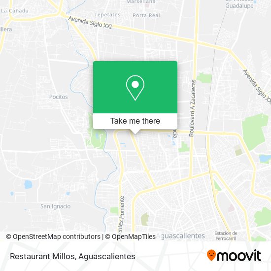 Mapa de Restaurant Millos