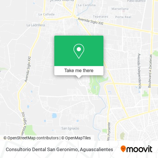 Consultorio Dental San Geronimo map