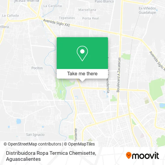 Distribuidora Ropa Termica Chemisette map