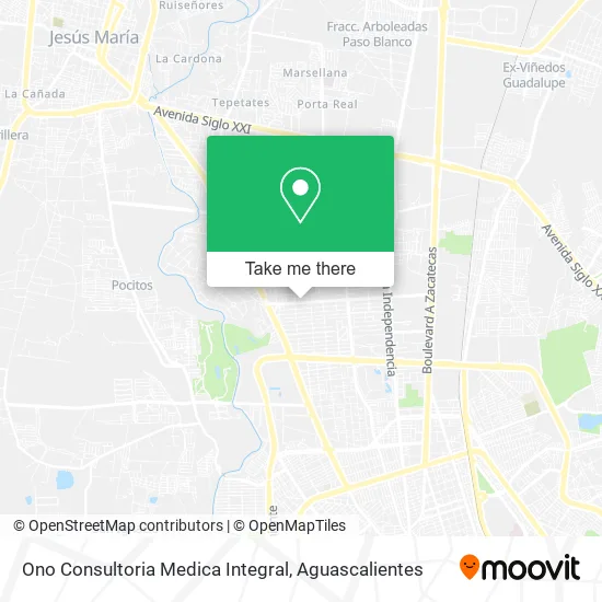 Mapa de Ono Consultoria Medica Integral