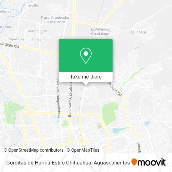 Gorditas de Harina Estilo Chihuahua map