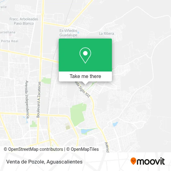 Venta de Pozole map